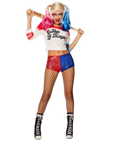 sexy halloween costumes harley quinn|Dreamgirl Womens Sexy Harley Quinn Costume, Adult .